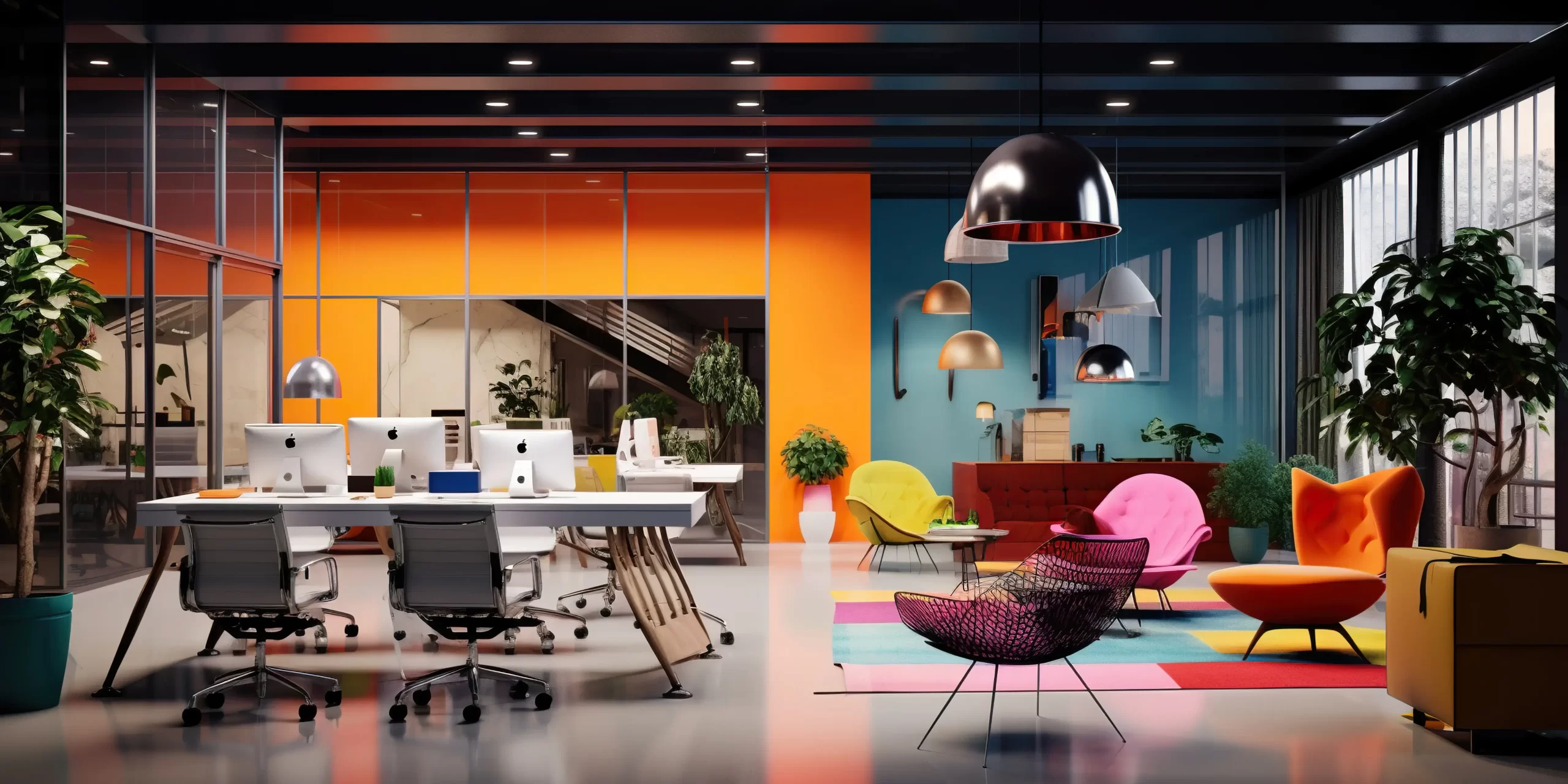 colorful-office-desks-chairs-are-neatly-arranged-there-is-nobody-sight-vibrant-atmosphere-awaits-hustle-bustle-busy-workday-generative-ai[1][1][1]